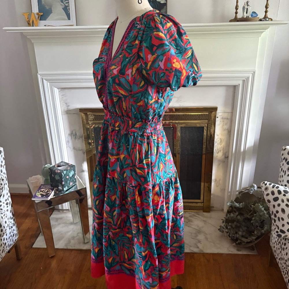 Tropical print boutique  dress